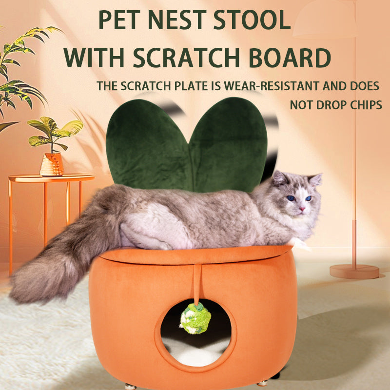 Carrot Sofa Chair Cat Bed
