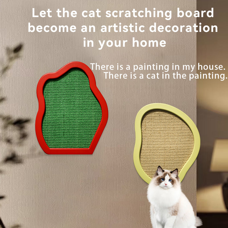 Impressionist Cat Scratching Post