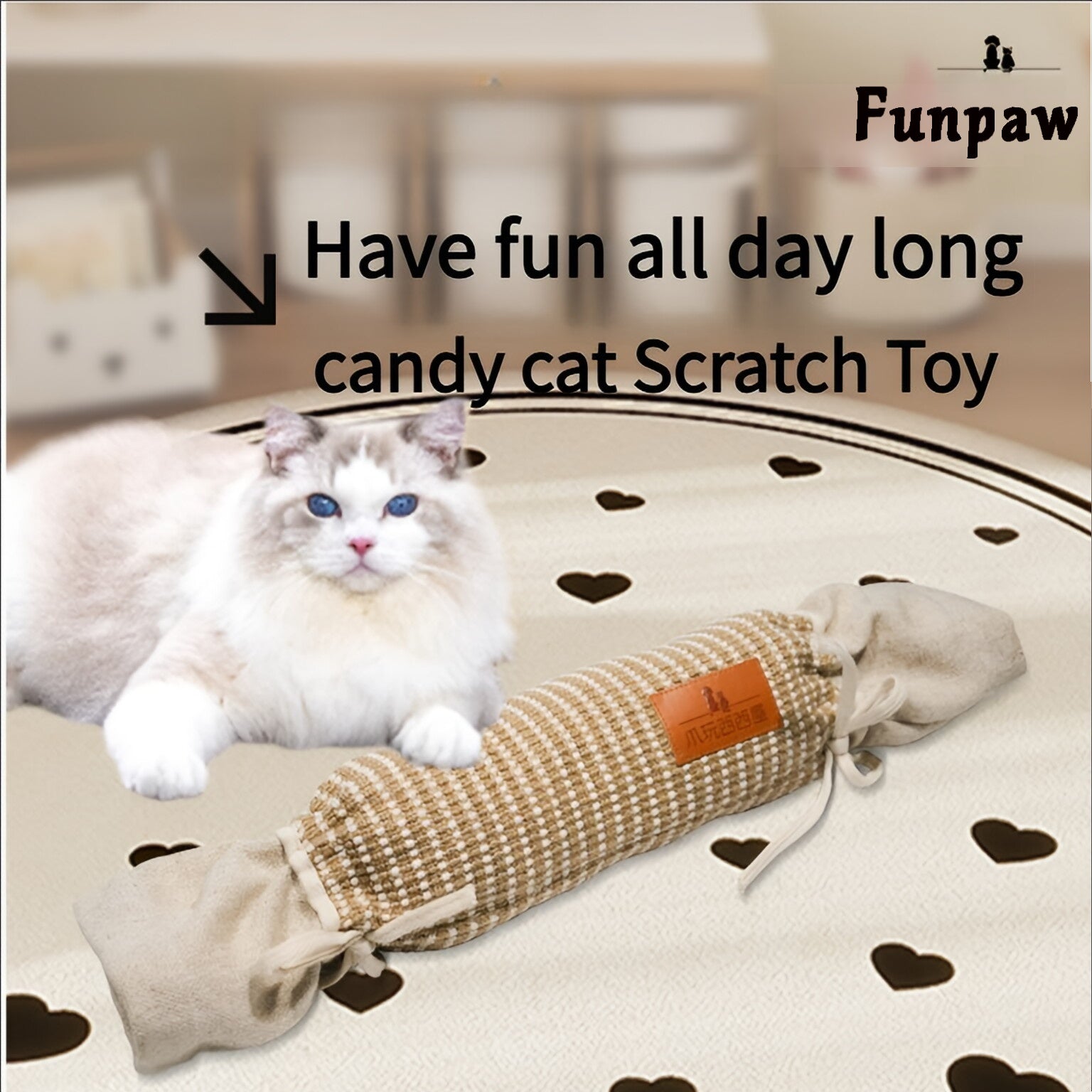 Candy Cat Scratching Toy