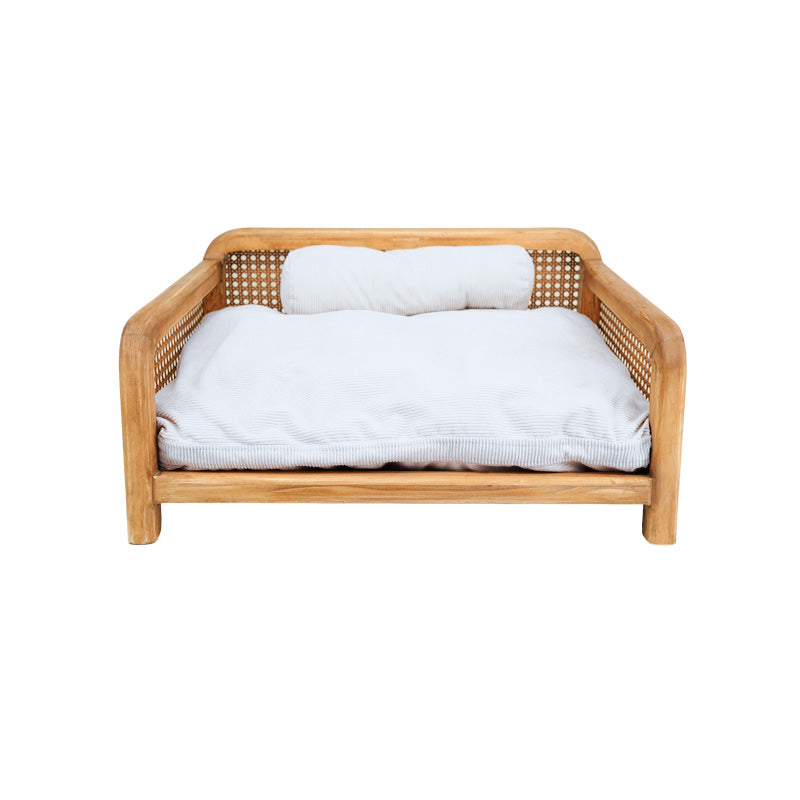 Rattan Sofa Pet Bed