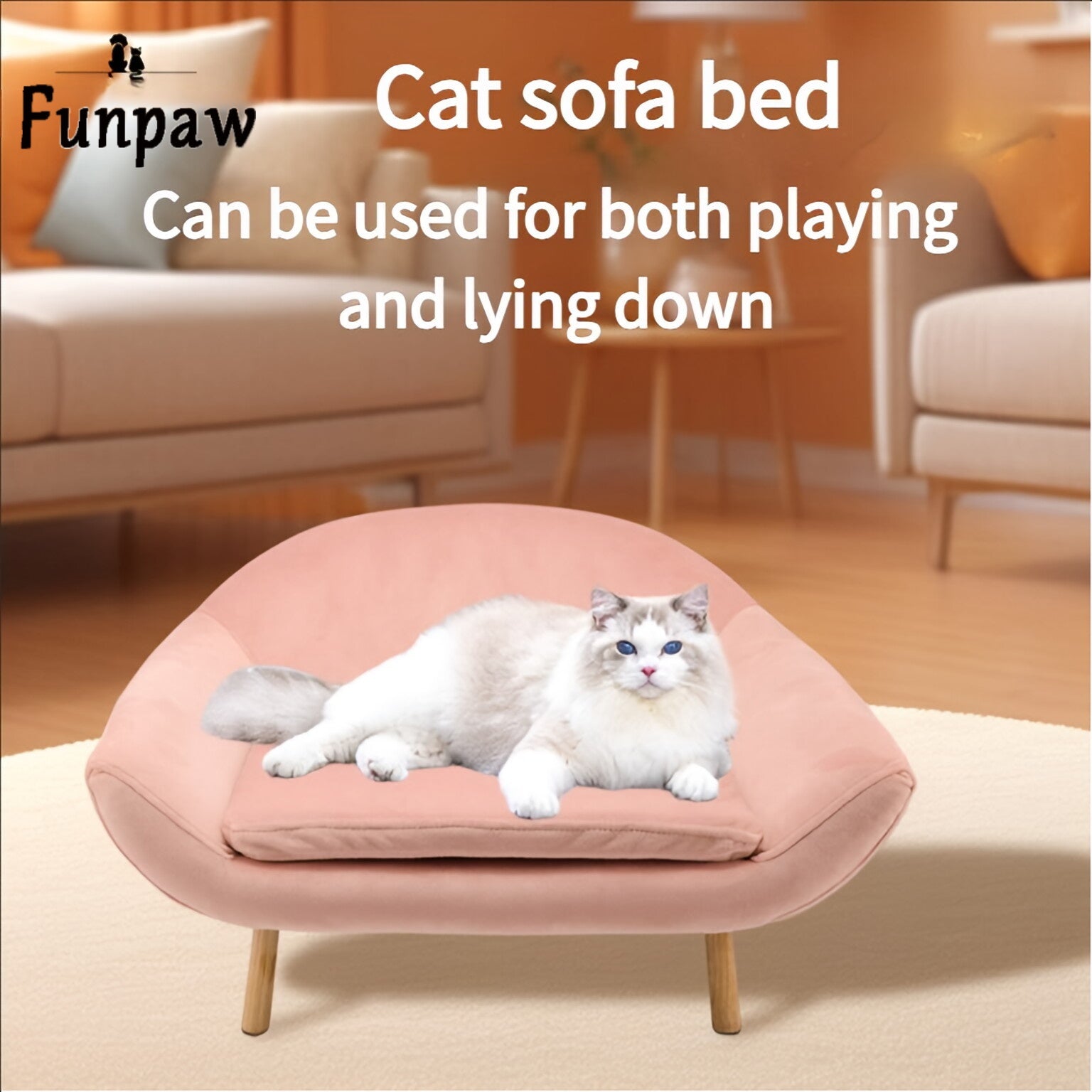 Pink Pet Sofa Bed