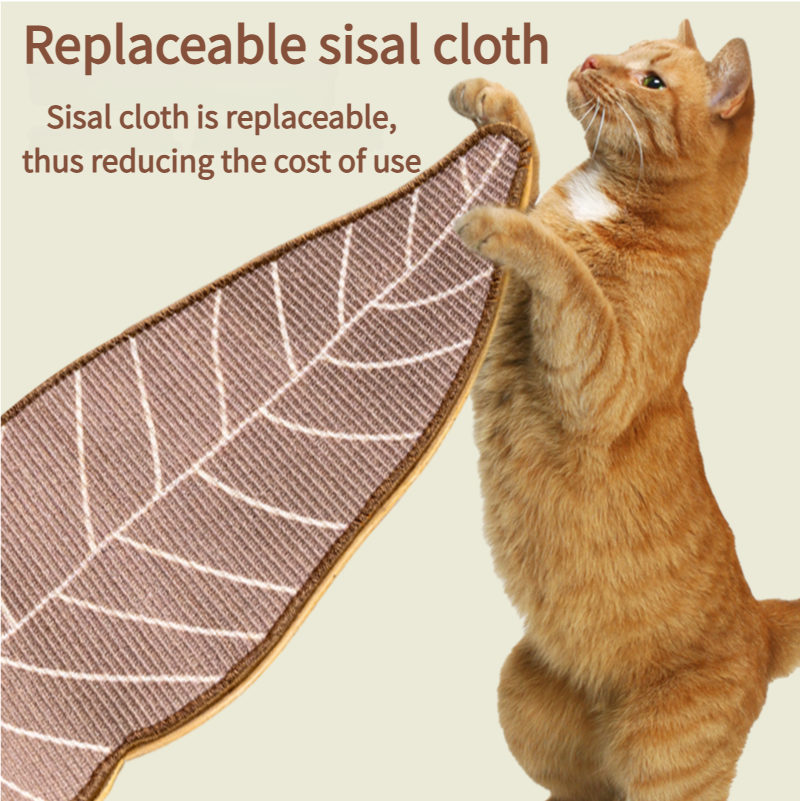 Leaf Cat Scratching Board