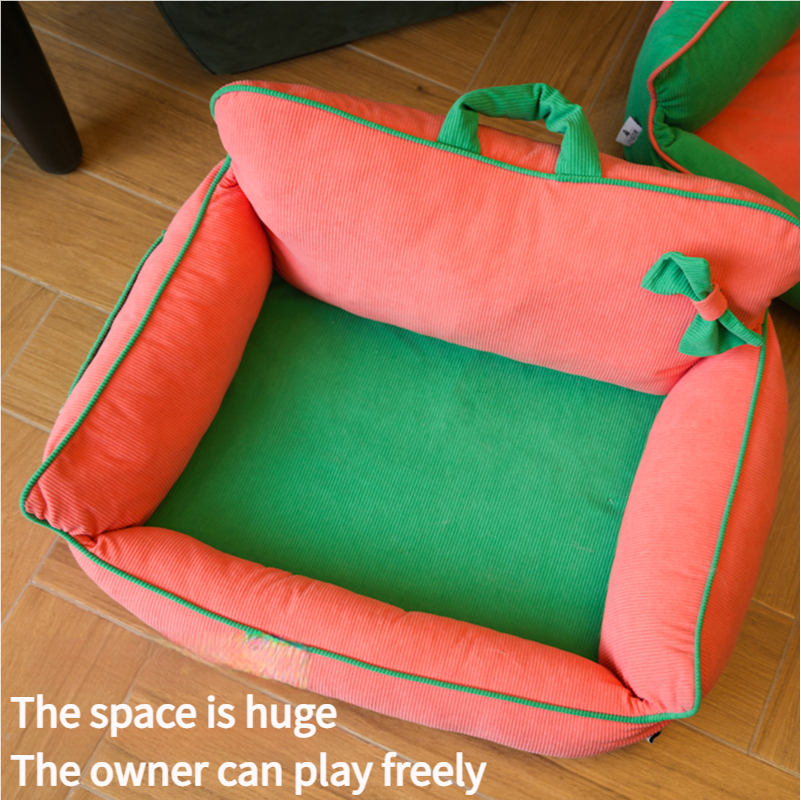 Bowknot Pet Soft Sofa