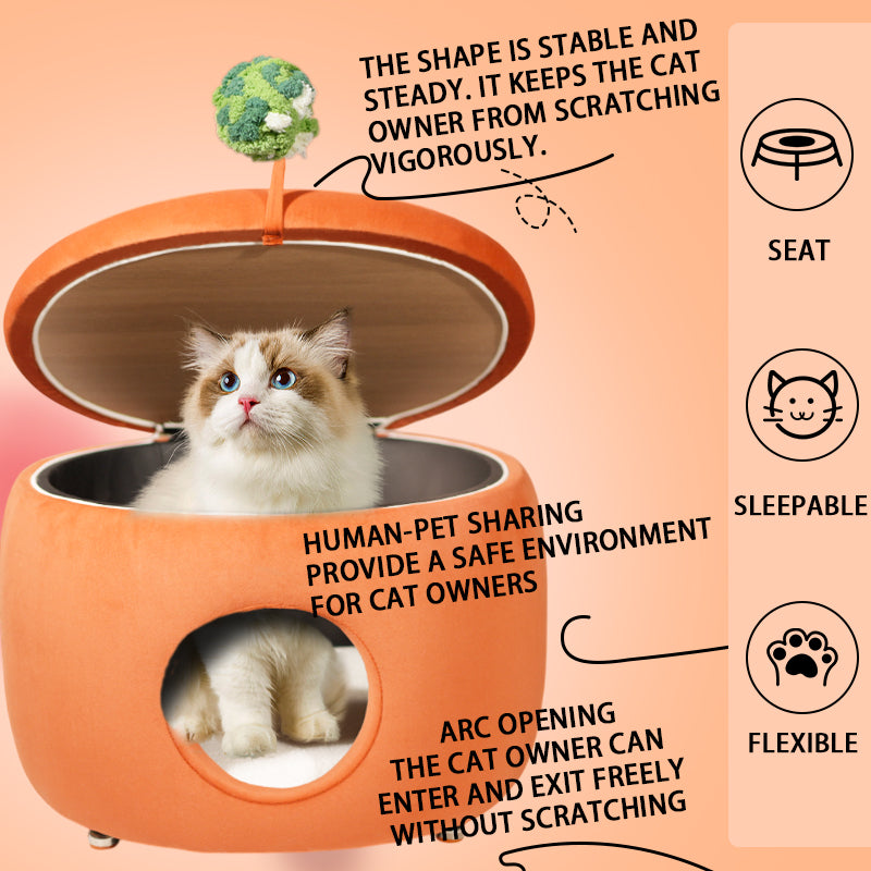 Carrot Sofa Chair Cat Bed