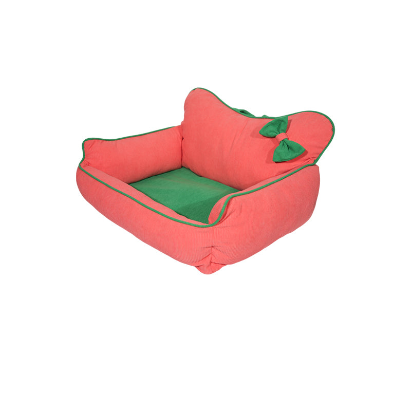 Bowknot Pet Soft Sofa